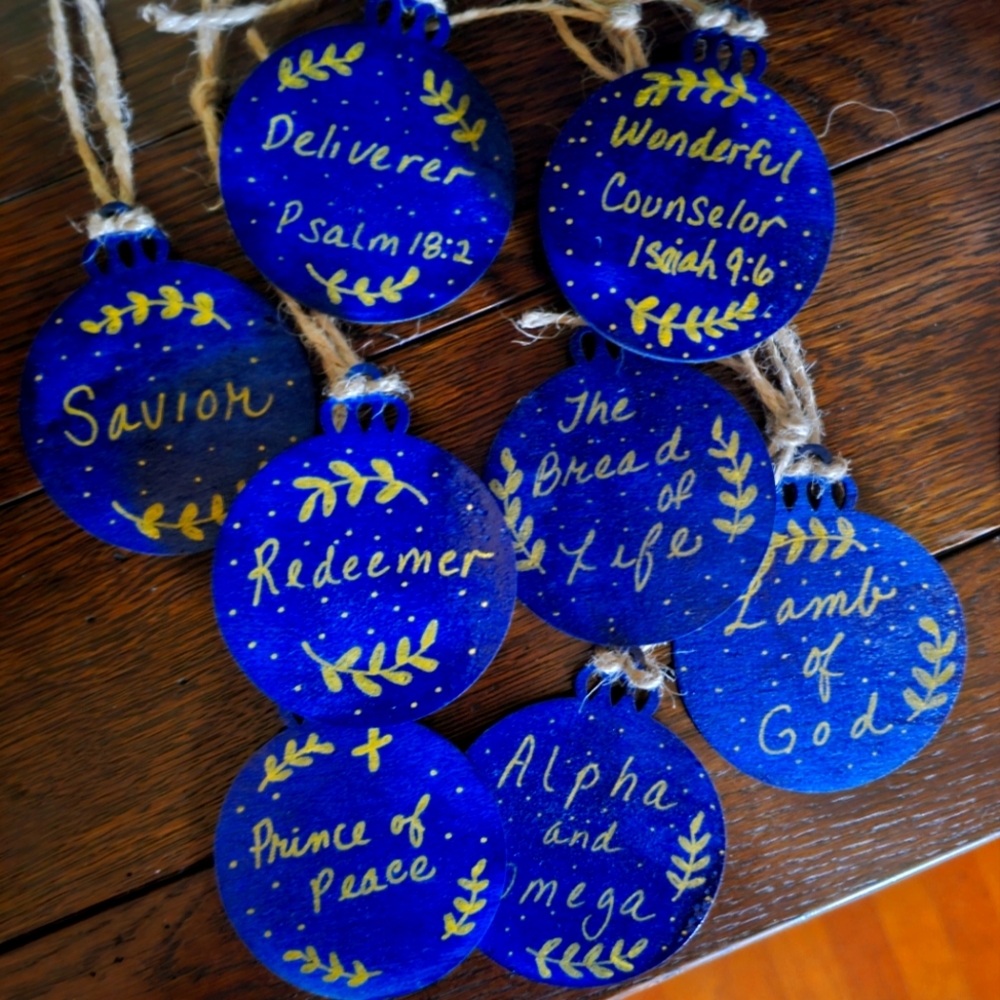 Names of God ornaments 8